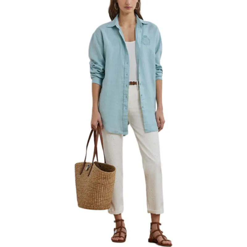 LAUREN RALPH LAUREN Shirt Women's Blue-2