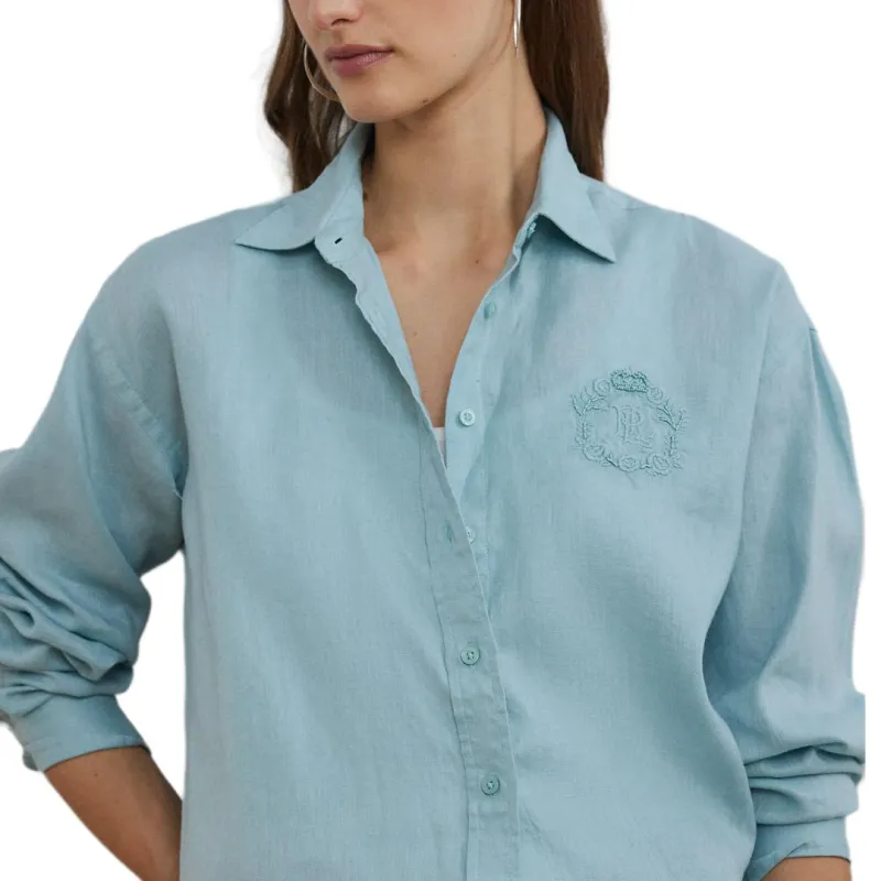 LAUREN RALPH LAUREN Shirt Women's Blue-3