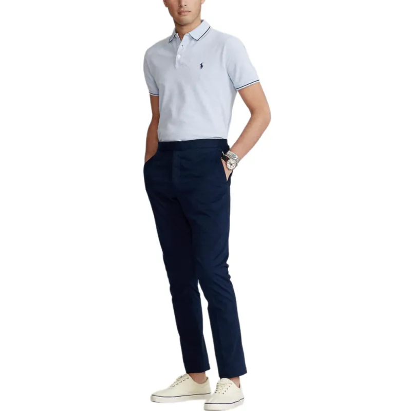Polo Ralph Lauren SS24 Polo Shirt Men's Light Blue-3