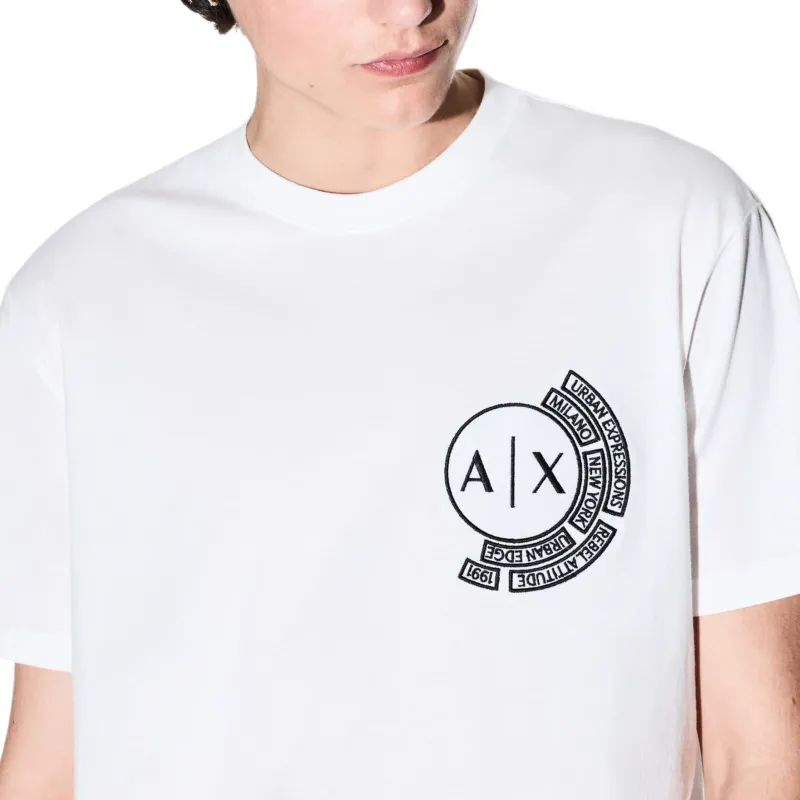 ARMANI EXCHANGEAE SS25 T Shirt Men's White-4