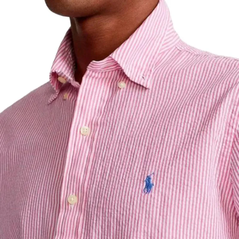 Polo Ralph Lauren SS24 Shirt Men's Pink-3