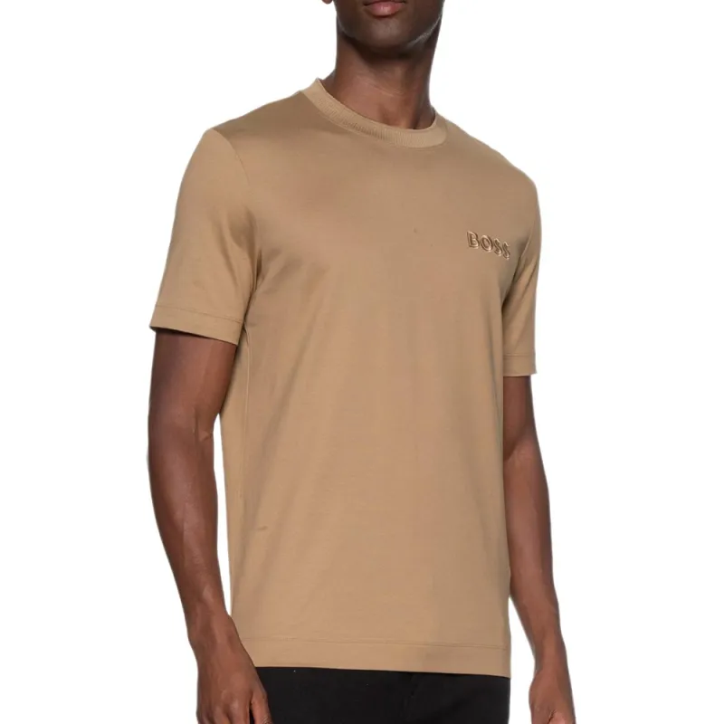 HUGO BOSS T Shirts Men Khaki-3