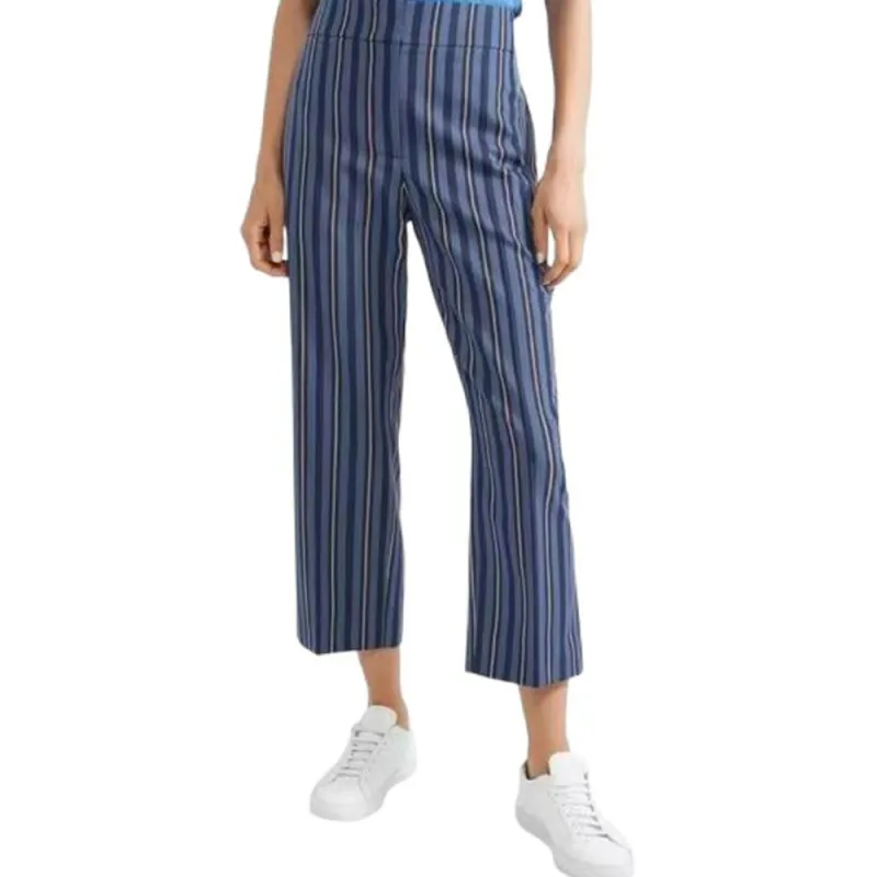 Burberry Casual Pants Women's Blue-1