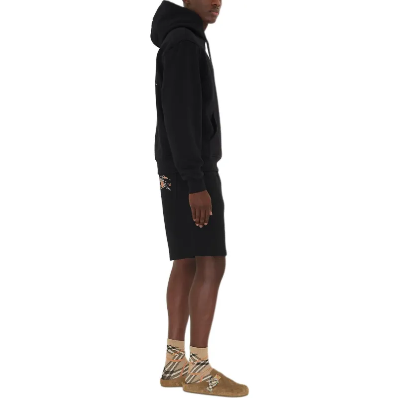 Burberry Equestrian Knight stitch Hoodie-3