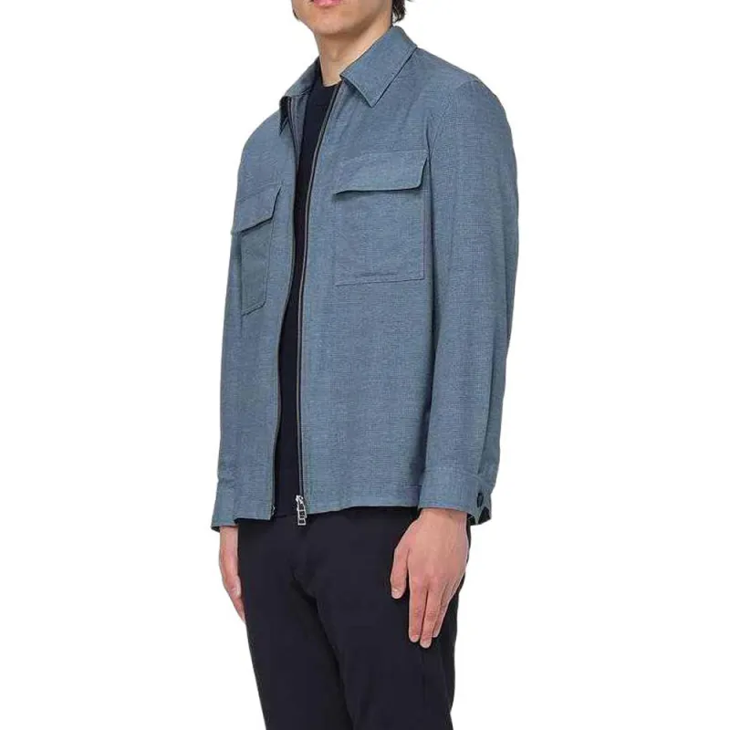 HUGO BOSS Jackets & Coats Men's Light Blue-2