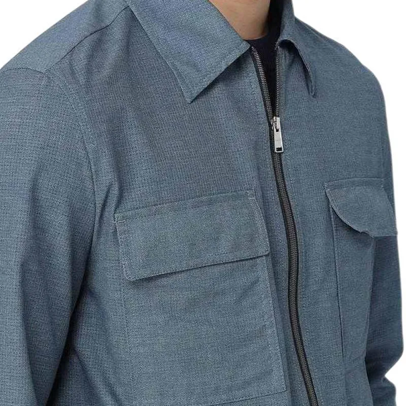 HUGO BOSS Jackets & Coats Men's Light Blue-3