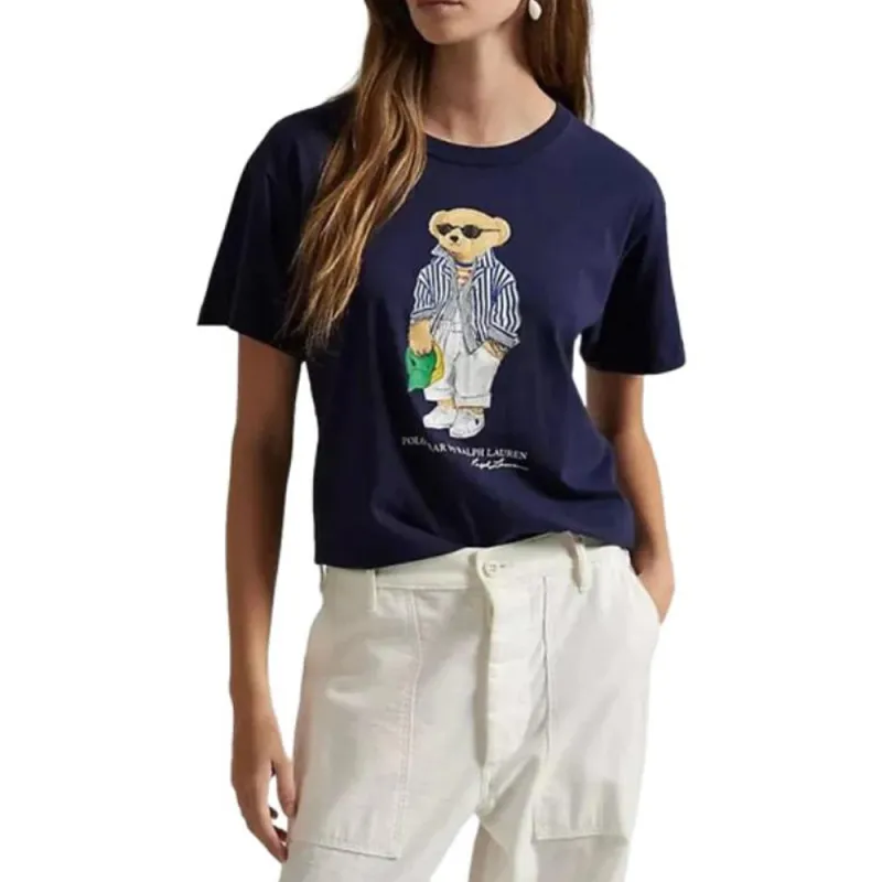 Polo Ralph Lauren T Shirt Women's Marine Blue-3