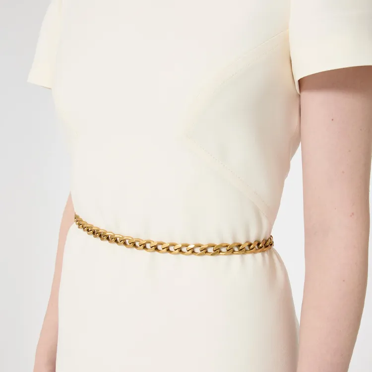 Valentino Brass Waist Chains Women's Gold --1
