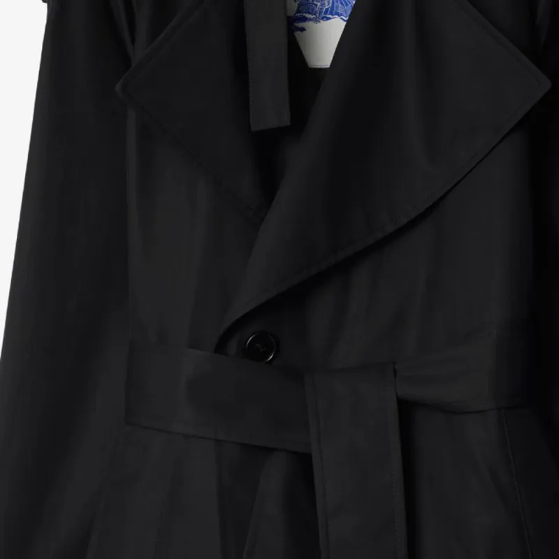 Burberry Trench Coat Women's Black-3