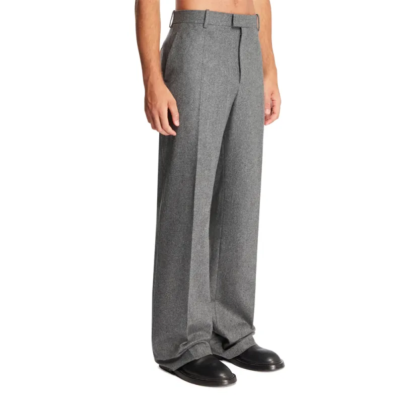 Bottega Veneta High Waisted Straight Leg Trousers-6