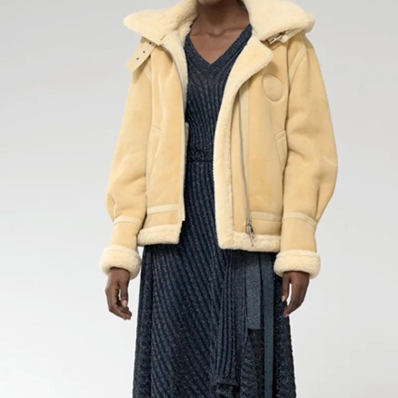 Chloé Jackets Women's Brown-4