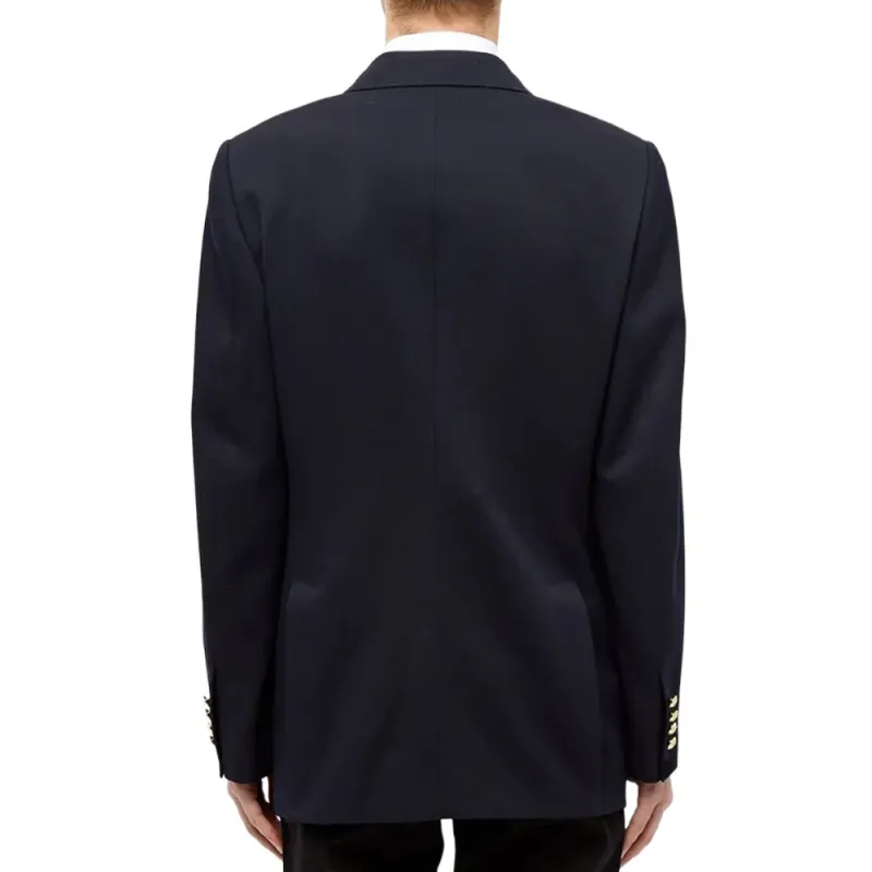 CELINE Classic Jacket In Diagonal Wool-3