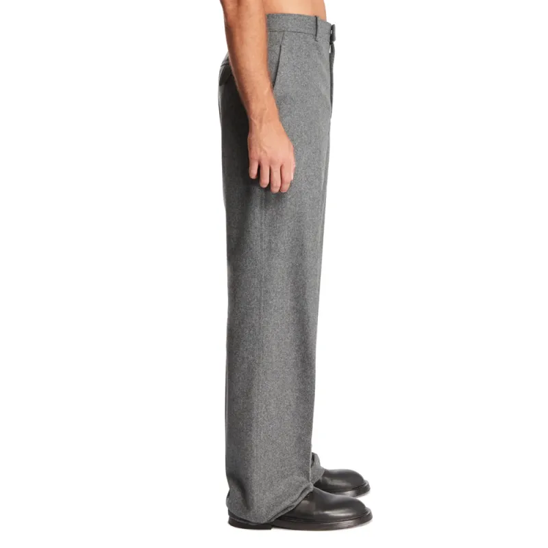 Bottega Veneta High Waisted Straight Leg Trousers-5