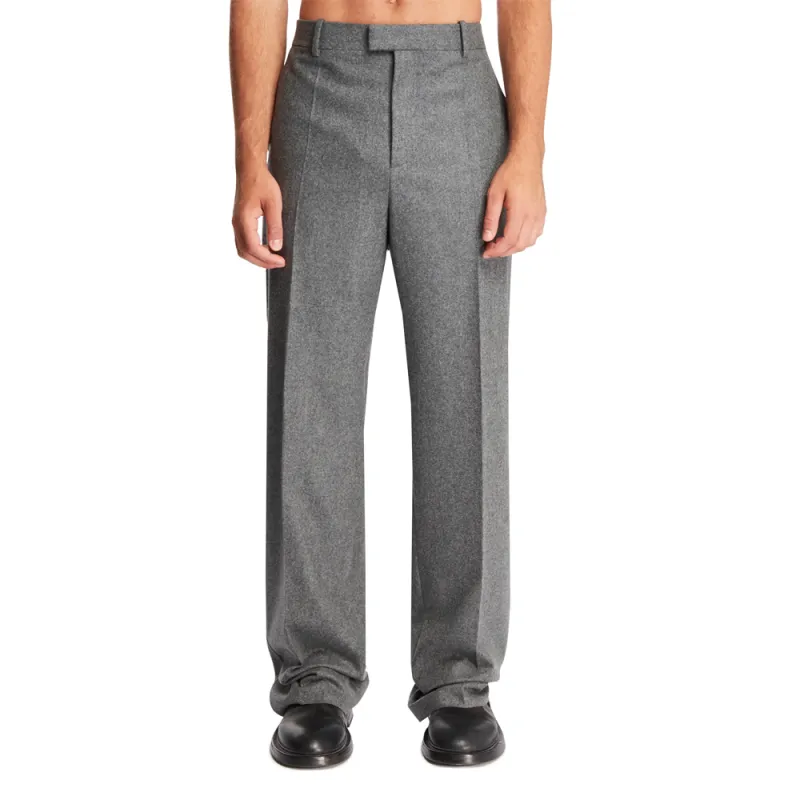 Bottega Veneta High Waisted Straight Leg Trousers-3