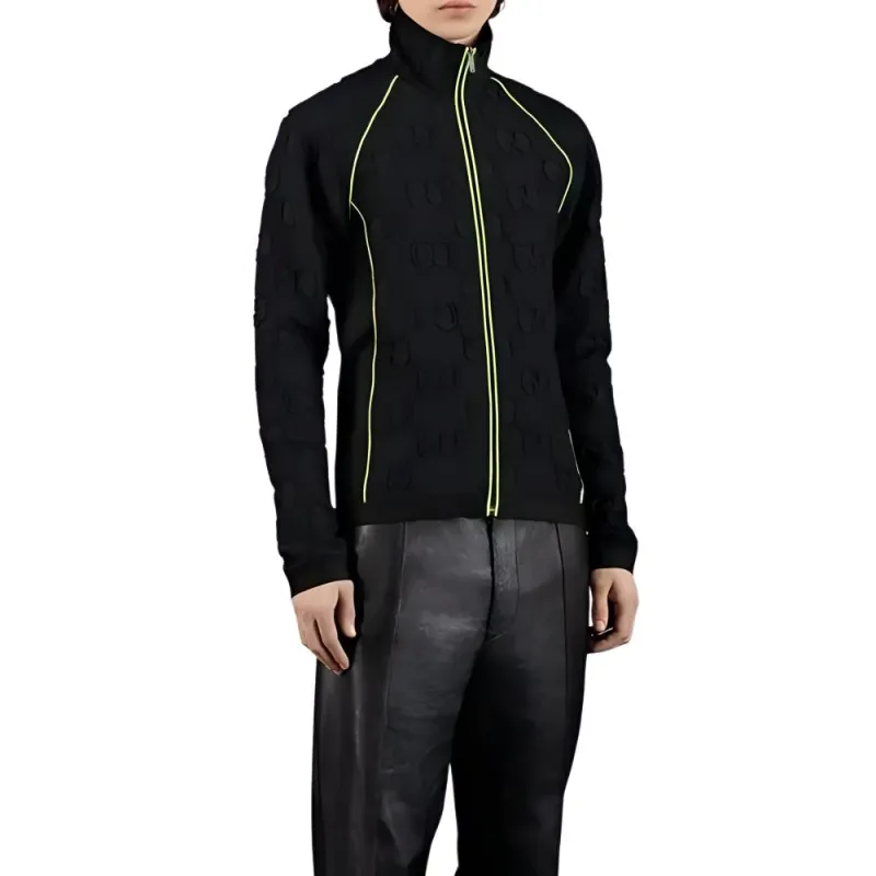 GUCCI Gg Stretch jersey Neoprene Zip Jacket-2