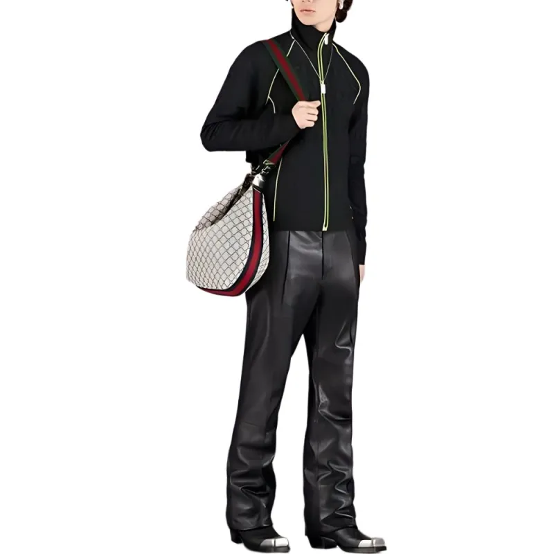 GUCCI Gg Stretch jersey Neoprene Zip Jacket-1