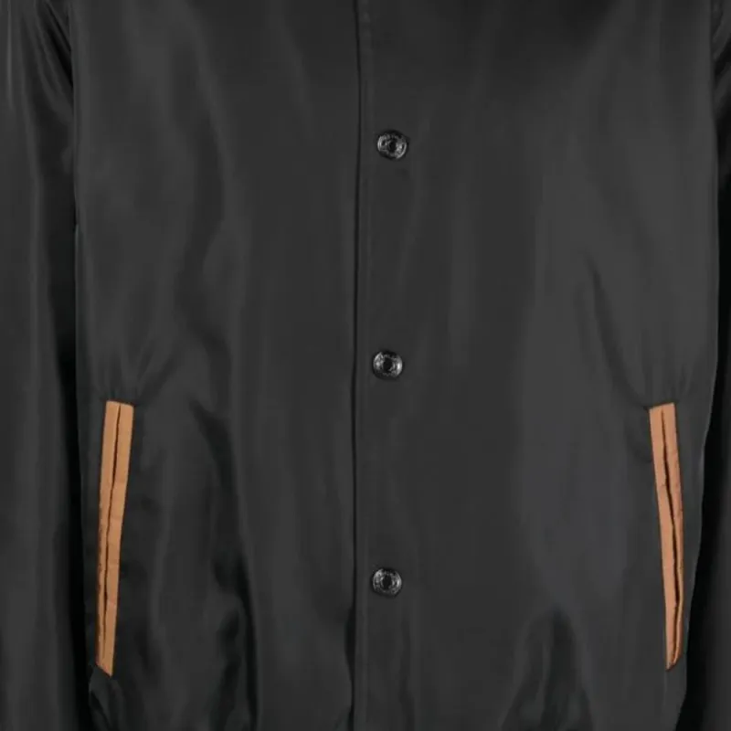 VERSACE Stripe-Detailed Buttoned Bomber Jacket-6