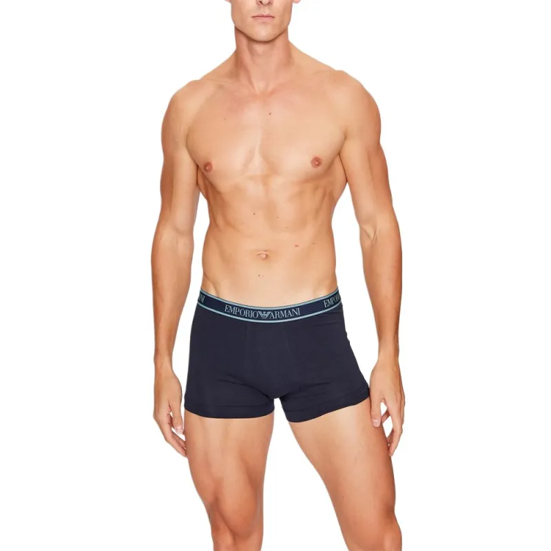 EMPORIO ARMANI FW23 Underpants Men's 3 Pack Marine Blue-3