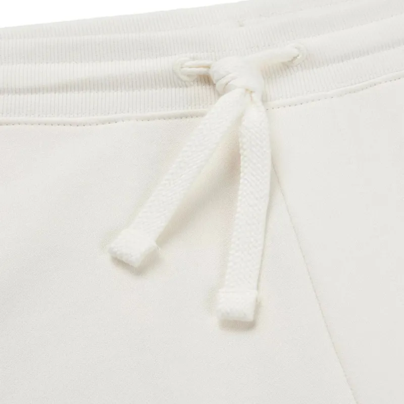 HUGO BOSS FW23 Cotton Terry Tracksuit Bottoms With Logo Print Casual Pants Men's White-5