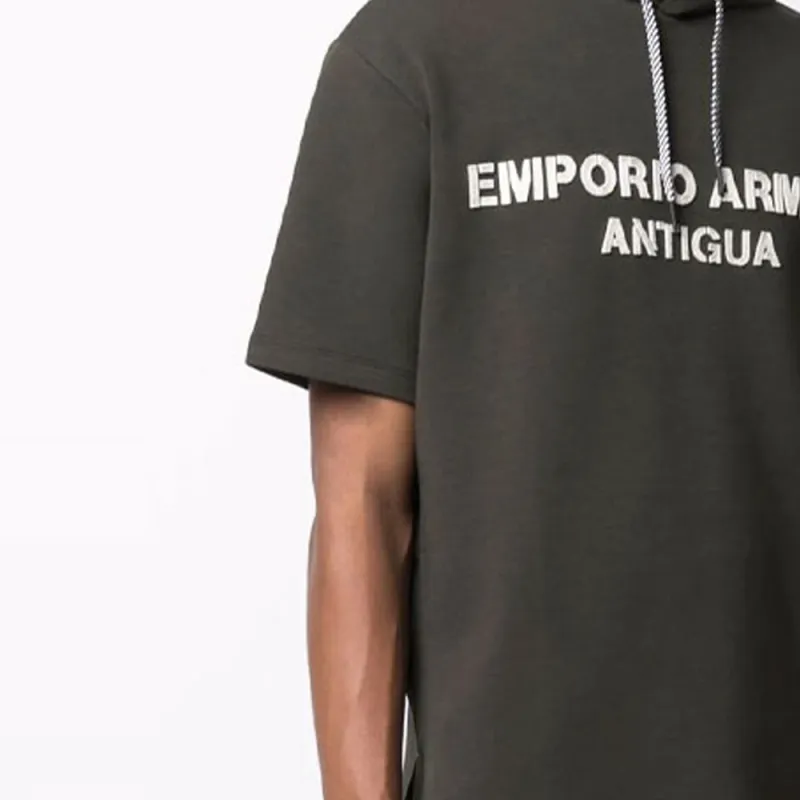 EMPORIO ARMANI Sweatshirts Men Green-6