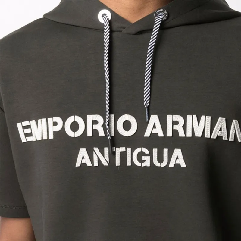 EMPORIO ARMANI Sweatshirts Men Green-4