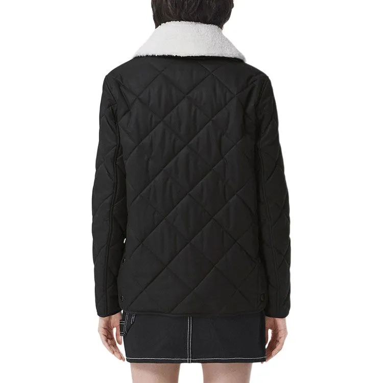Burberry Puffer Jacket Women's Black-2