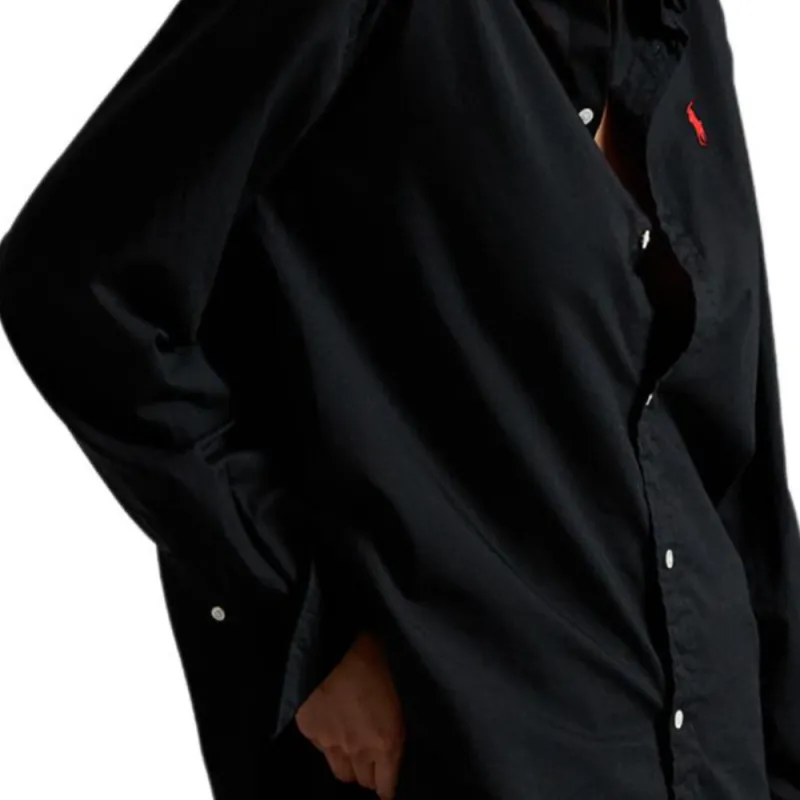 Polo Ralph Lauren Large Size Edition Shirt Women's Black-6