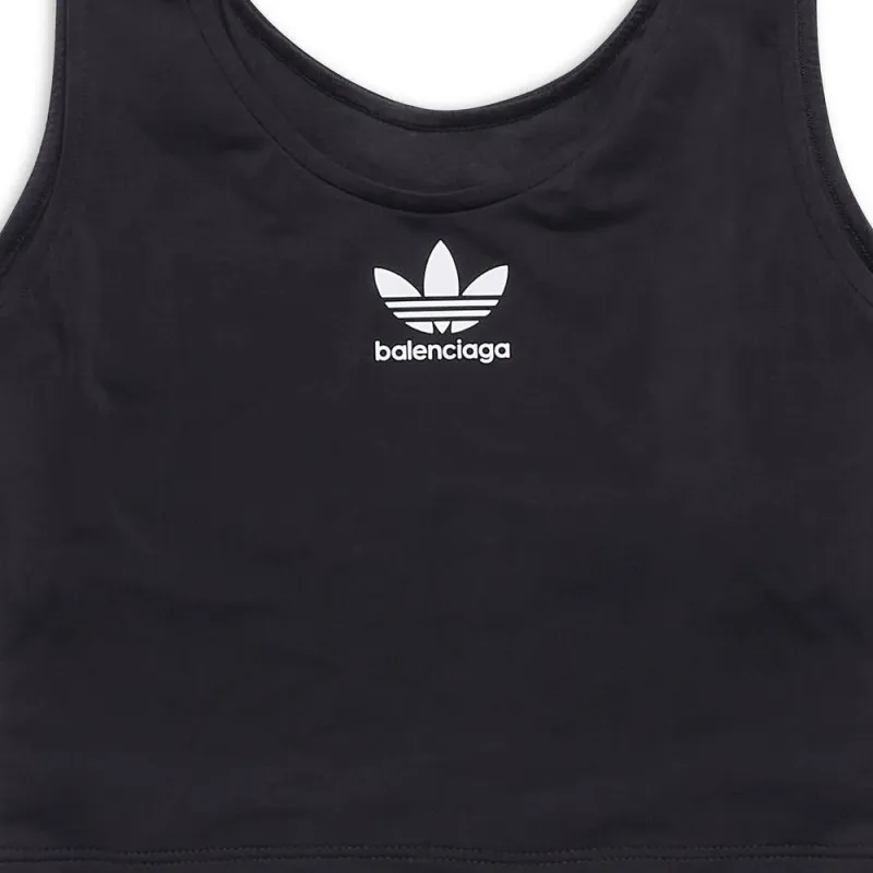 Balenciaga X Adidas Swim Tank Top Black-5