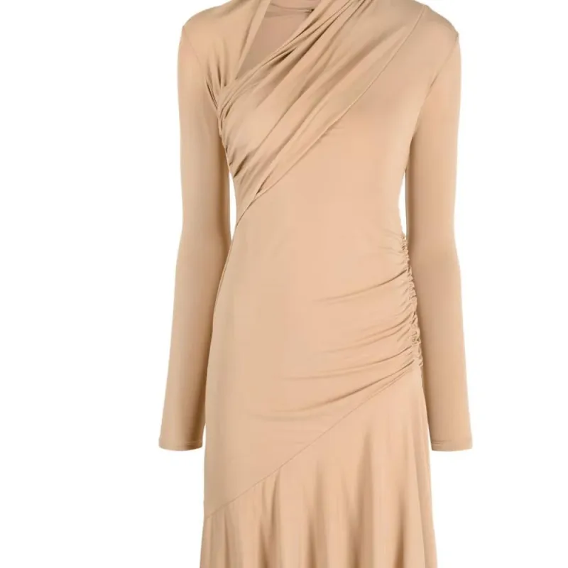 PINKO Asymmetric design Minidress-4