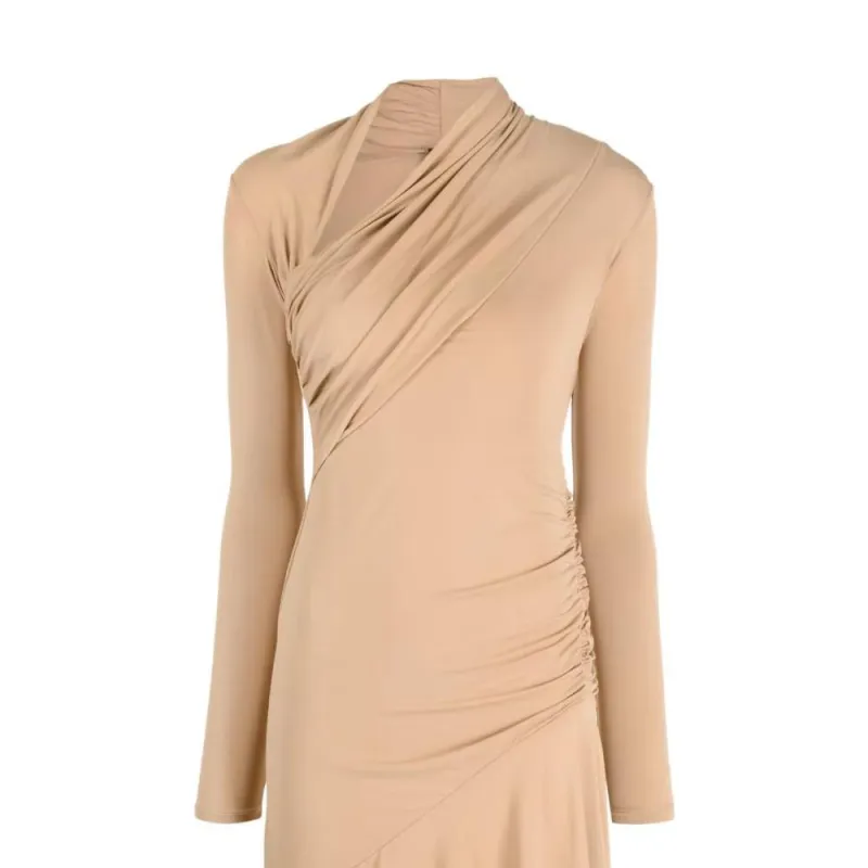 PINKO Asymmetric design Minidress-6