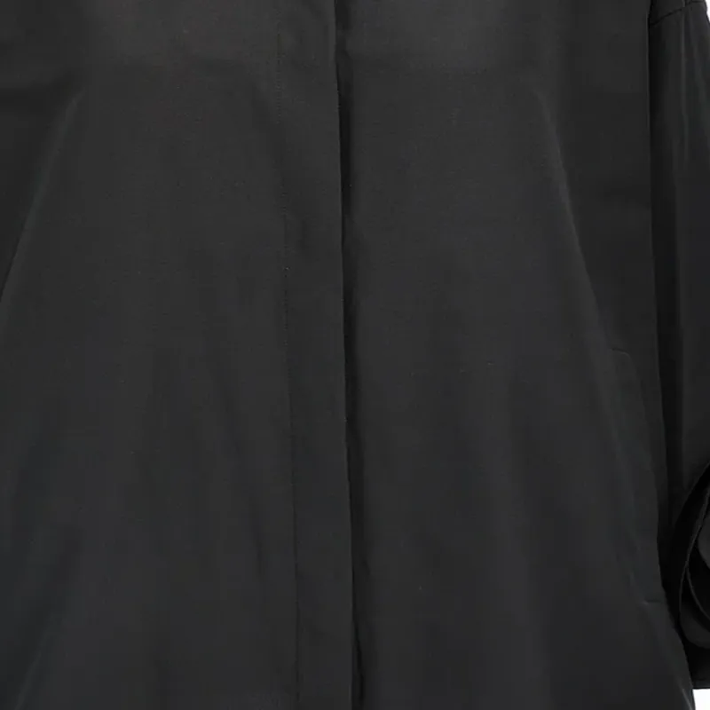Valentino Floral Embellished Straight Hem Shirt Dress-5