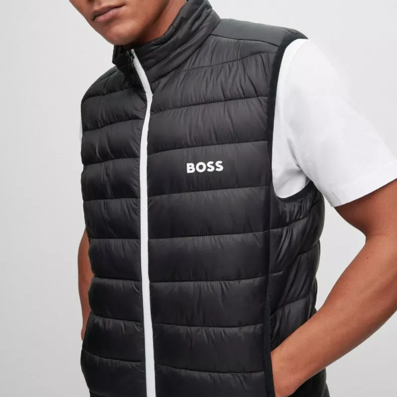 HUGO BOSS Vests Men Black-4