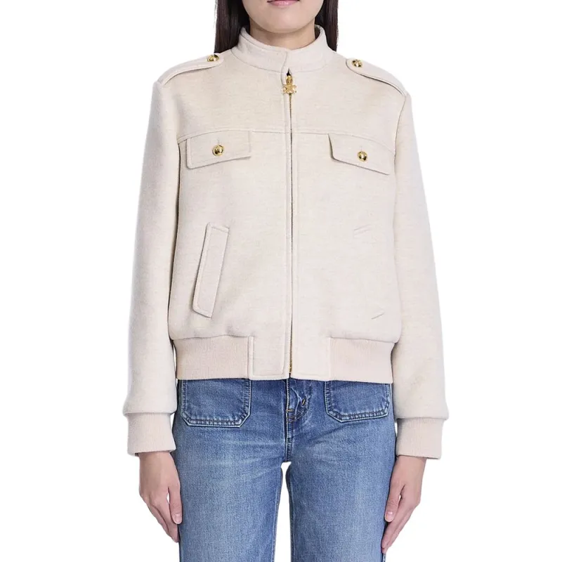CELINE Zip Up Long Sleeved Jacket-2
