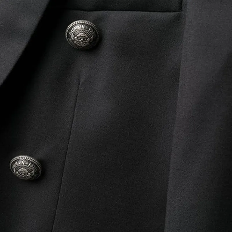 BALMAIN Double-breasted Blazer-4