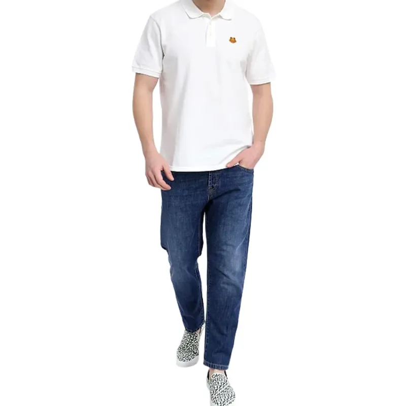 KENZO Polo Shirts Men White-2