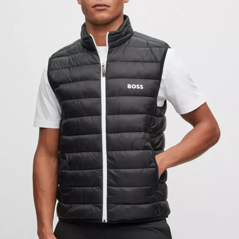 HUGO BOSS Vests Men Black-2