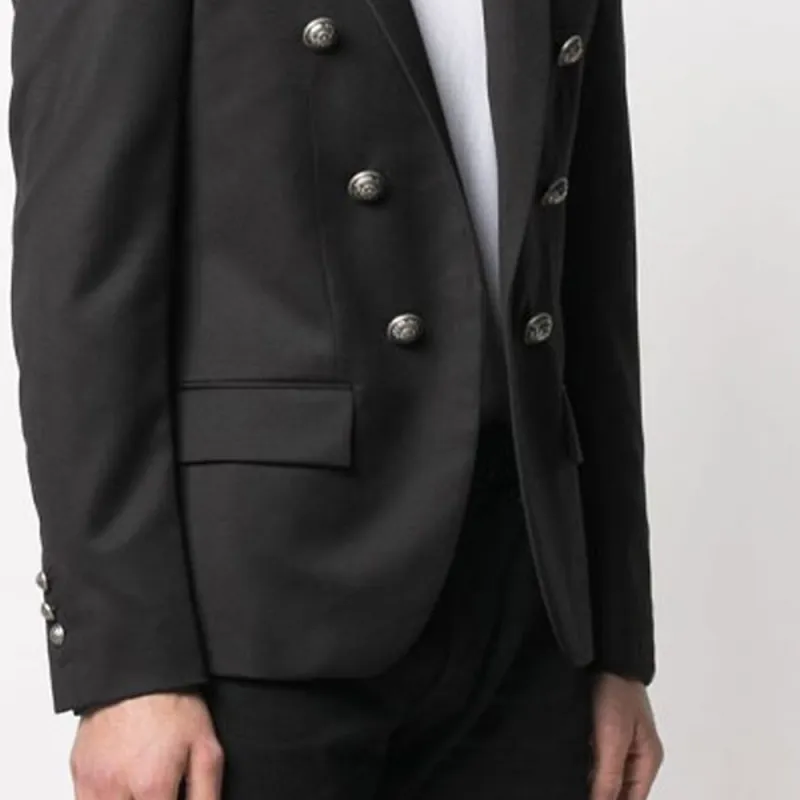 BALMAIN Double-breasted Blazer-6