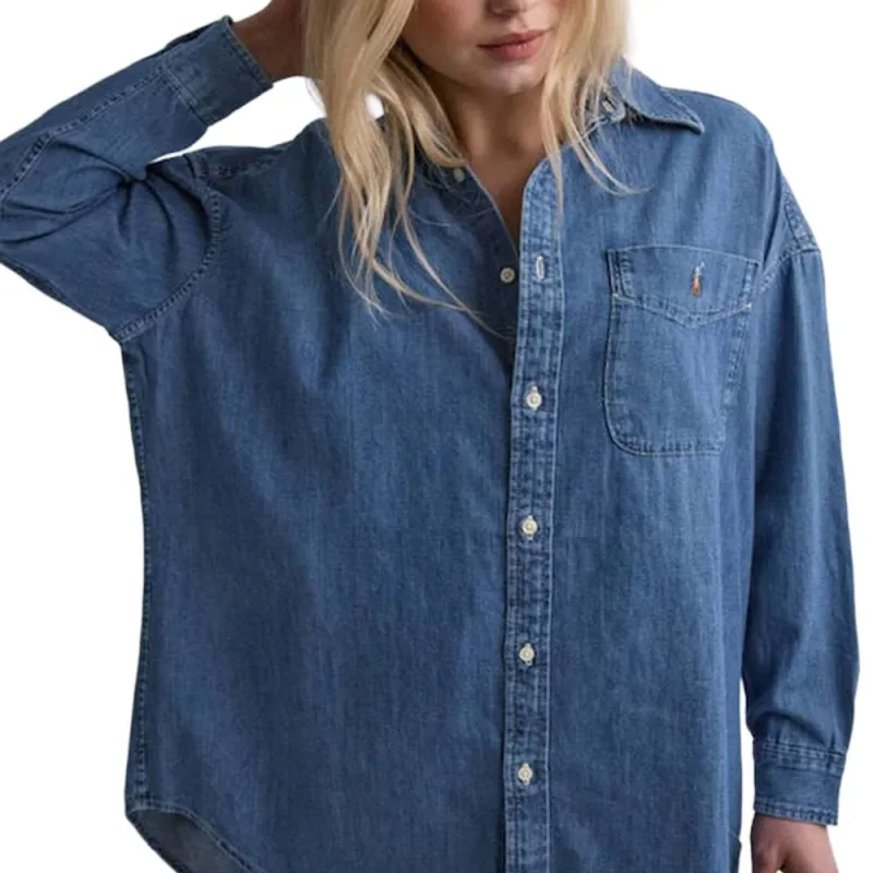 Polo Ralph Lauren Big Pocket Denim Shirt-2