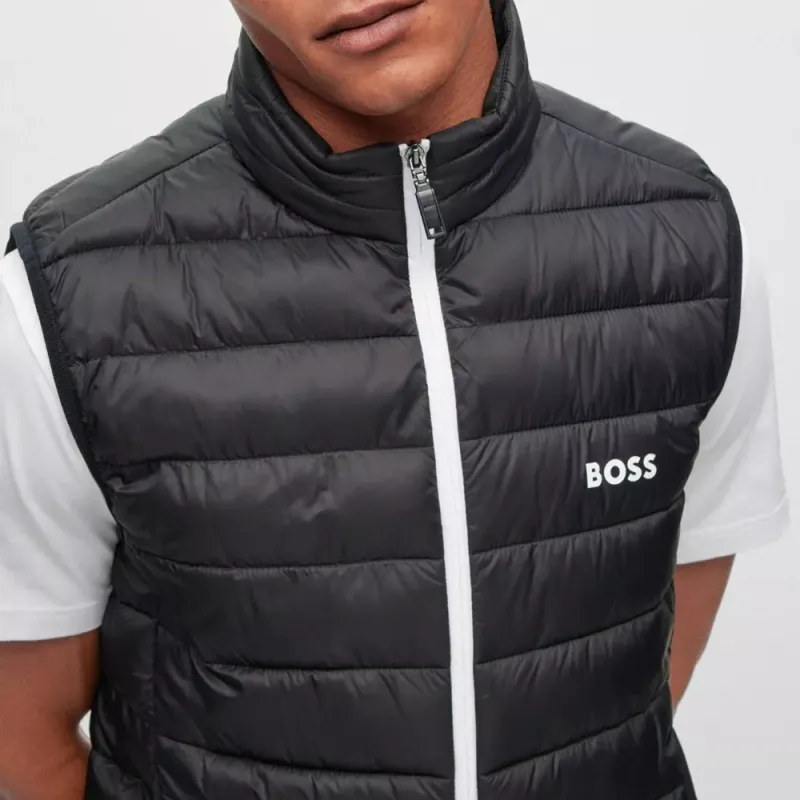 HUGO BOSS Vests Men Black-5