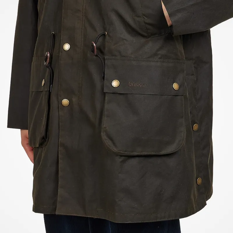 BARBOUR Bedale Waxed Trench Coat-7