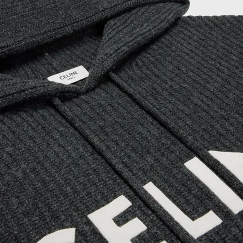 CELINE Sweater In Ribbed Wool-4