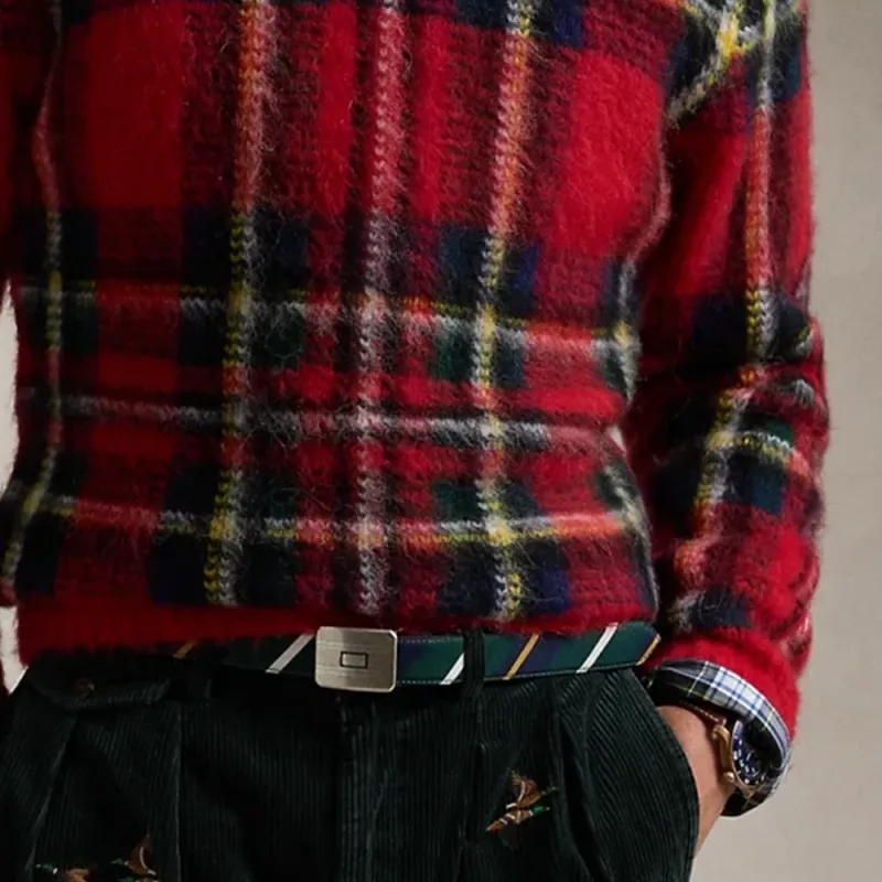 Polo Ralph Lauren Plaid Crewneck Jumper-4