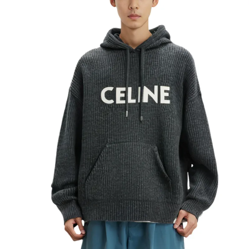 CELINE Sweater In Ribbed Wool-2