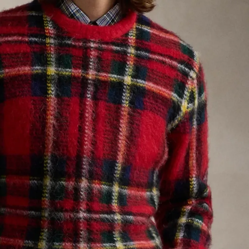 Polo Ralph Lauren Plaid Crewneck Jumper-6