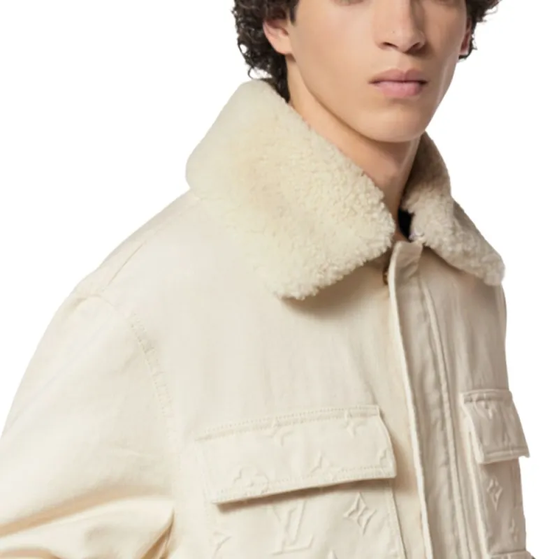LOUIS VUITTON SS23 Jackets Coats Men's Apricot-2