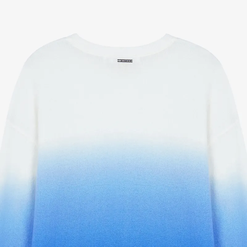 MICHAEL KORS Cashmere Sweaters Women's White Blue-4