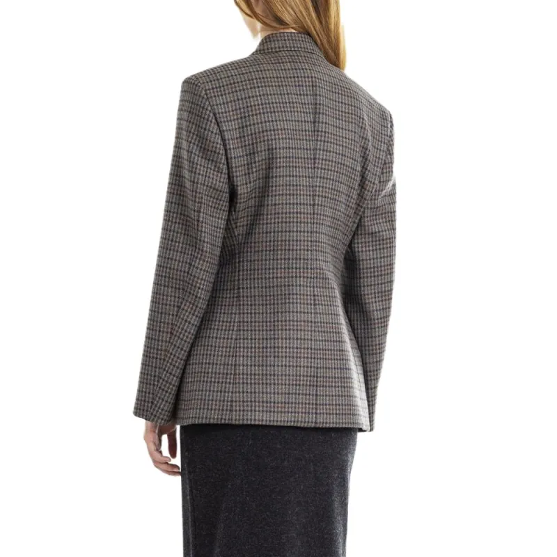 Balenciaga Hourglass Plaid Jacket-3