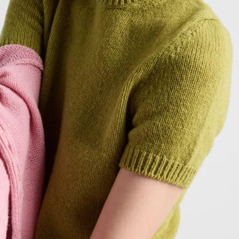 PRADA Short Sleeved Knitted Top-5