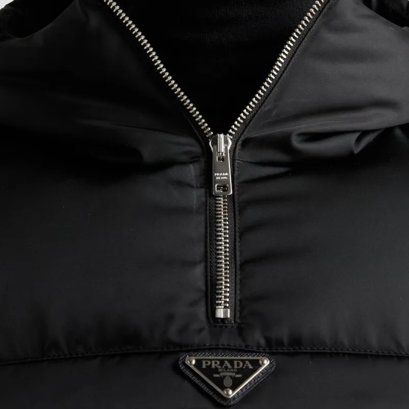 PRADA Re Nylon Cropped Jacket-3