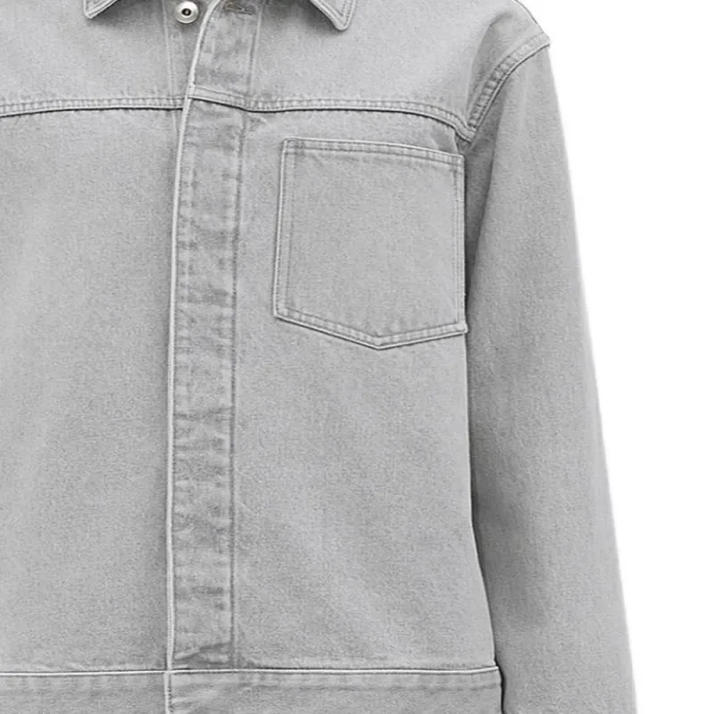 Bottega Veneta Long Sleeved Regular Fit Denim Jacket-4